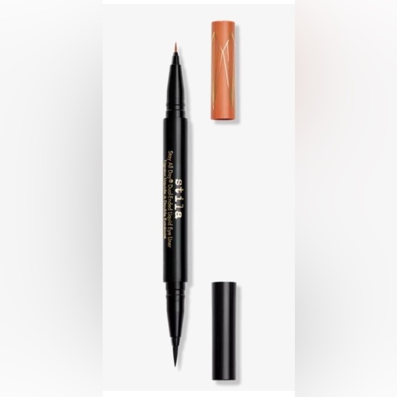 Stila Liquid Eyeliner Stay All Day Dual Ended Intense Black & Tequila Sunrise - Picture 7 of 10